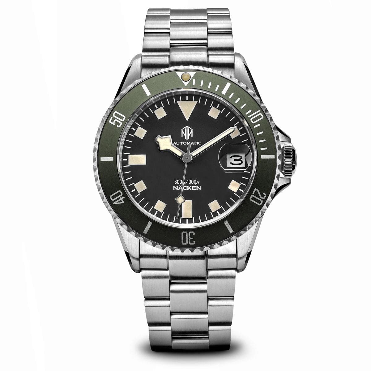 NTH Näcken Dive Watch - Reef Green - WatchGecko Exclusive - LIKE NEW