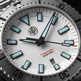 NTH Thresher Automatic Dive Watch - With Date - Polar White - NEARLY NEW