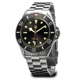 NTH V2 Barracuda Diver's Watch - Vintage Black - No Date - NEARLY NEW