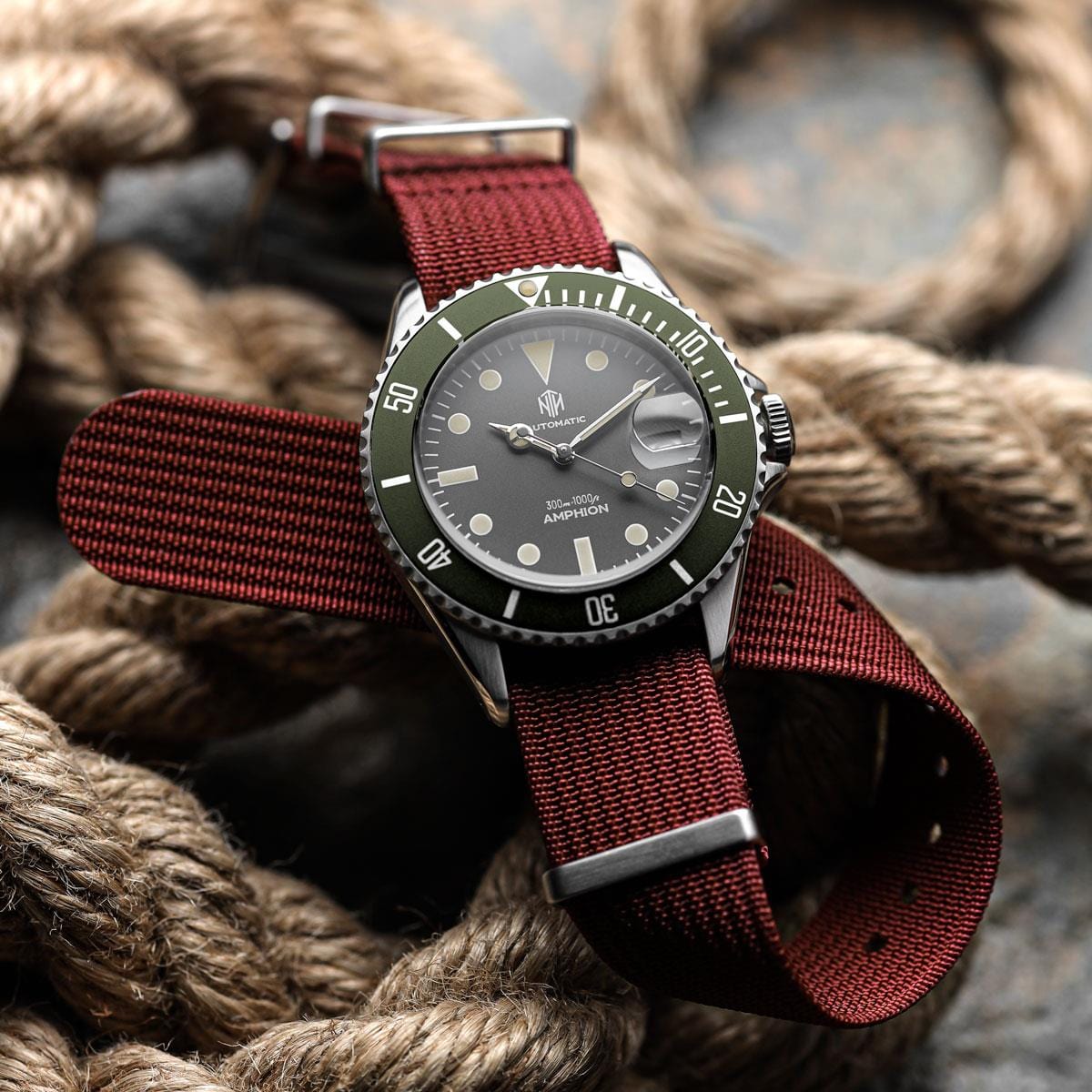 NTH WatchGecko Exclusive Replacement Bezel - Reef Green