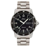 Sinn 104 St Sa A Pilots Watch - Black Arabic Dial - Solid Bracelet