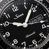 Sinn 104 St Sa A Pilots Watch - Black Arabic Dial - Solid Bracelet