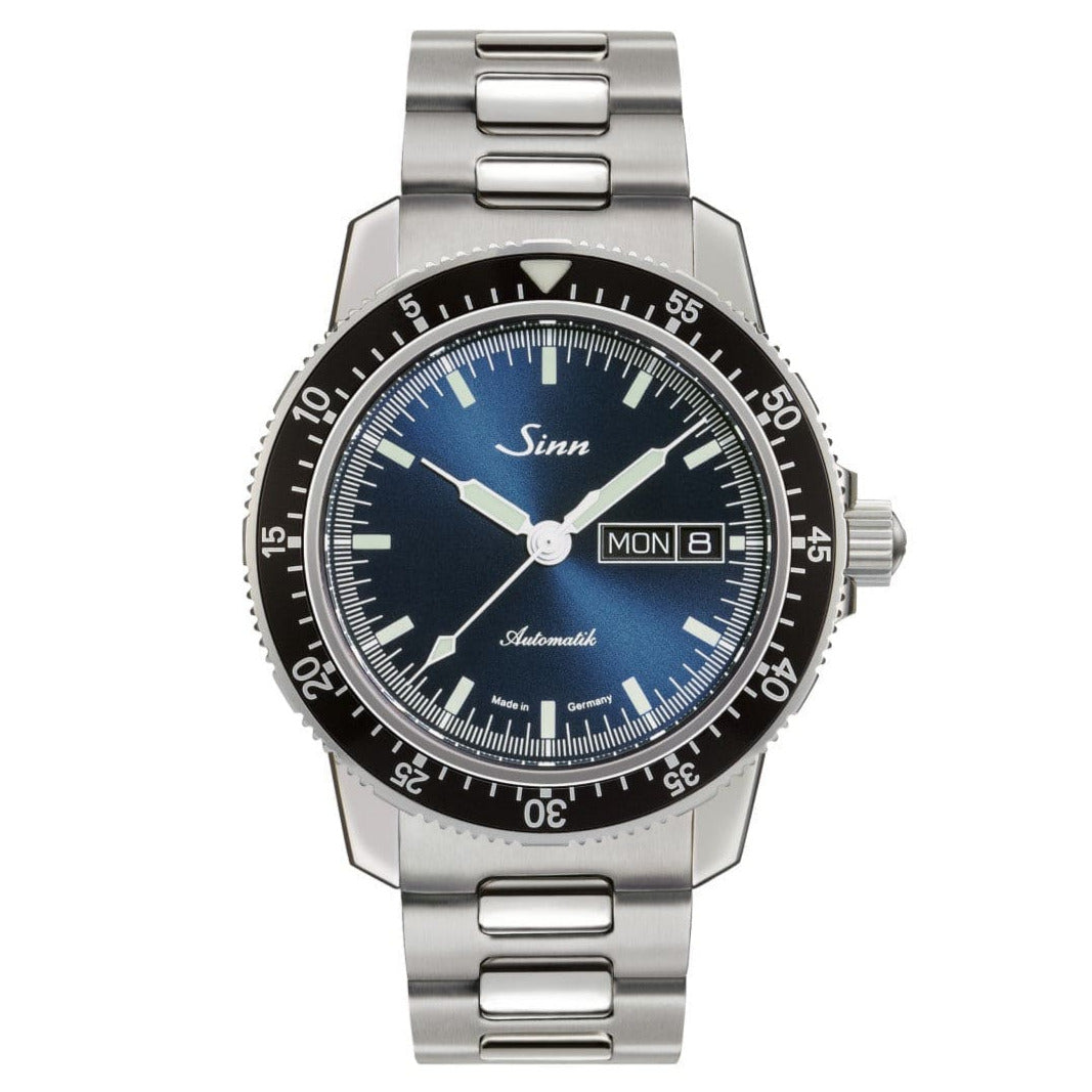 Sinn 104 St Sa I Automatic Sports Watch - Blue Dial - Solid Bracelet