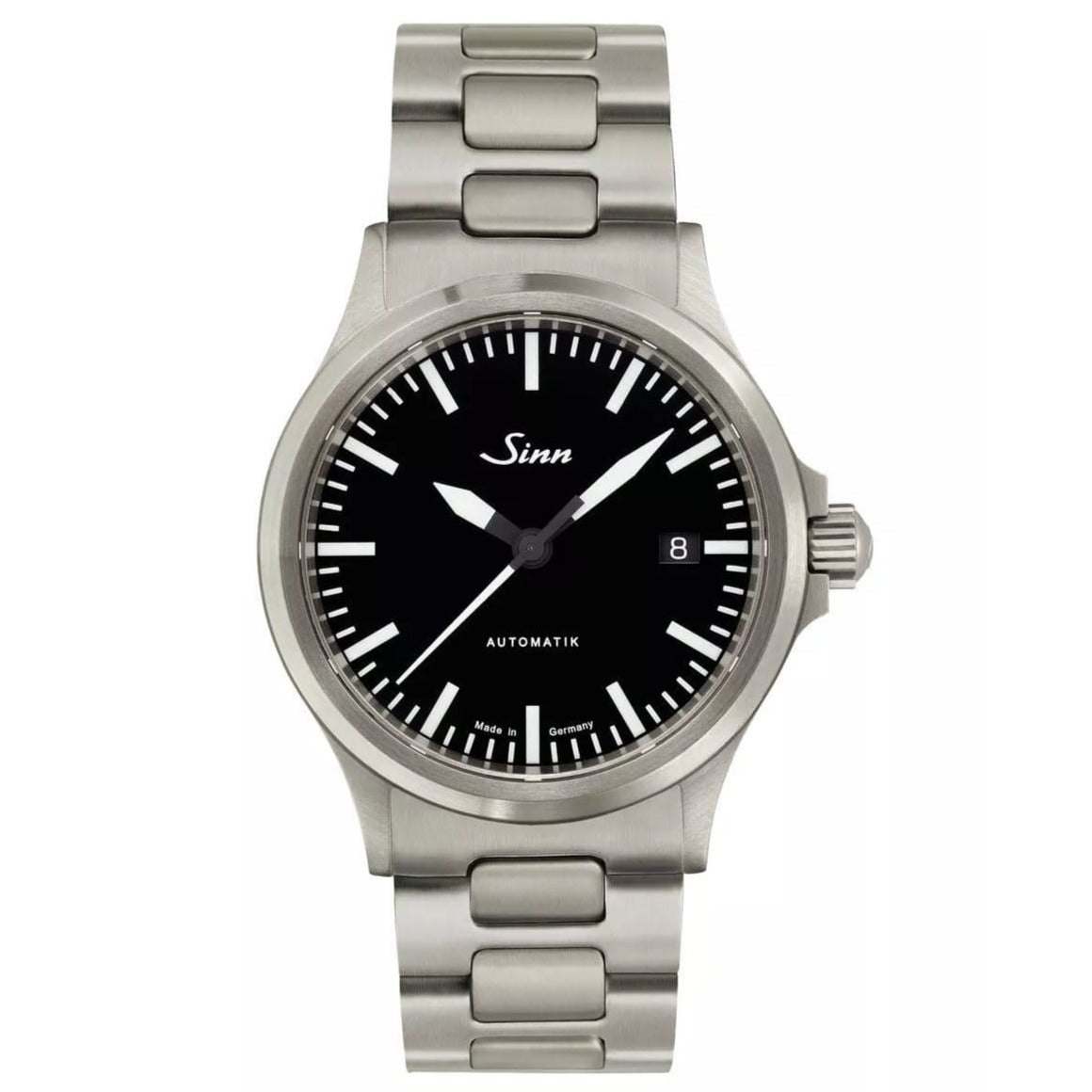 Sinn 556 I Automatic Sports Watch - Black Dial - Solid Bracelet