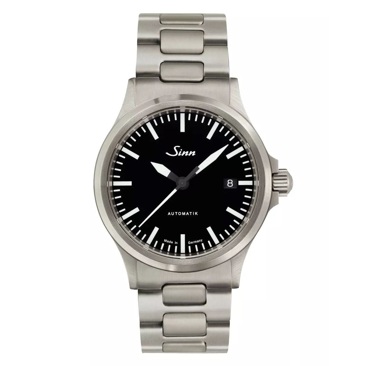 Sinn 556 I Automatic Sports Watch - Black Dial - Solid Bracelet