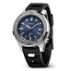 Squale 1521 Onda Blue Dial Swiss Made Diver's Watch - Rubber