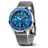 Squale 1521 Swiss Made Divers Watch - Ocean Blue Polished Case
