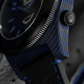 Squale T-183 Blue Carbon Fibre Swiss Made Diver's Watch