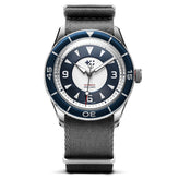 Christopher Ward + WatchGecko C65 Aquitaine - Overton Blue Suede