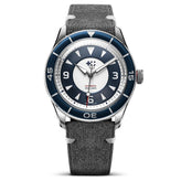 Christopher Ward + WatchGecko C65 Aquitaine - Overton Grey Suede