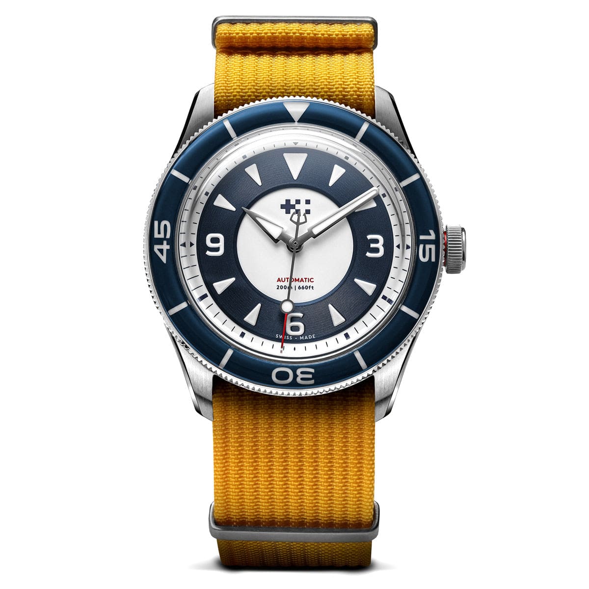 Christopher Ward + WatchGecko C65 Aquitaine - Overton Coral Leather