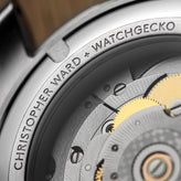 Christopher Ward + WatchGecko C65 Aquitaine - Overton Coral Leather