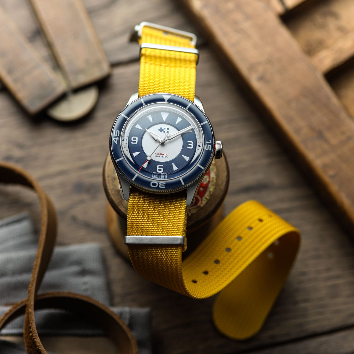 Christopher ward yellow dial on sale