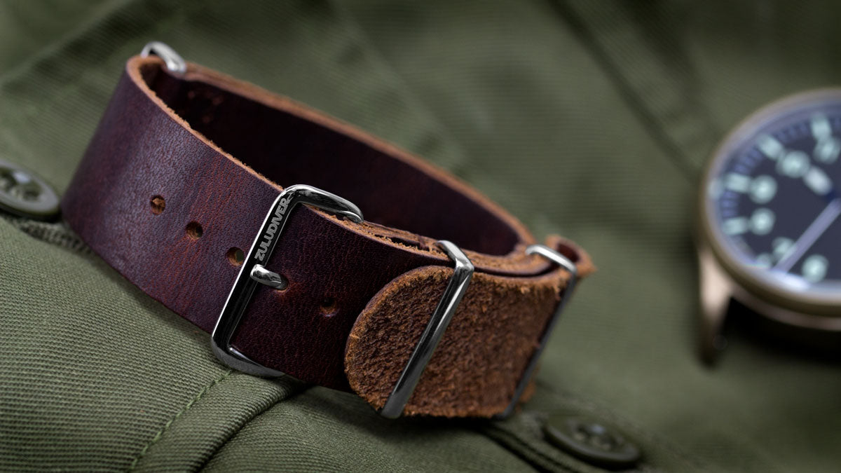 leather watch strap styles