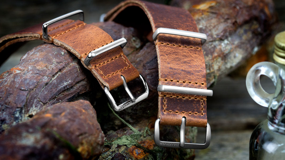 leather watch strap styles
