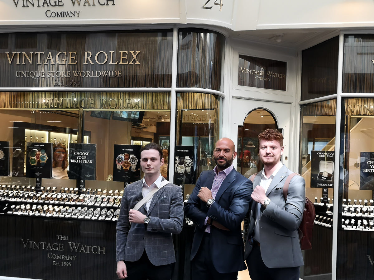 burlington arcade vintage rolex