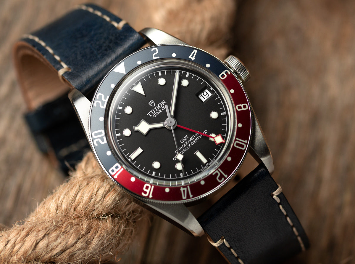 The Tudor Black Bay GMT - Hands On Review & Strap Suggestions | WatchGecko
