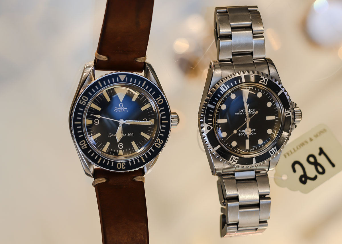 Big Triangle vs Rolex Submariner 5513 