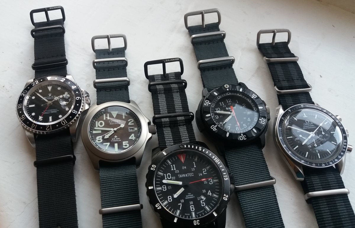 rolex explorer nato band