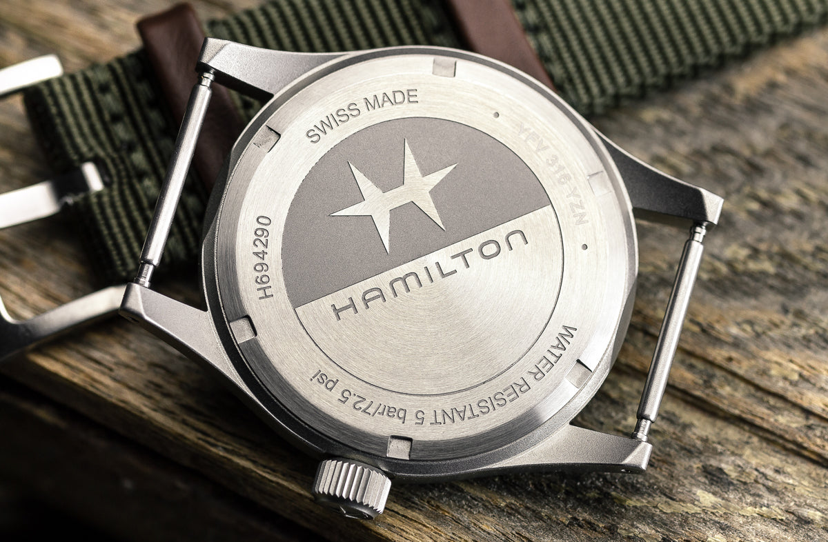 hamilton khaki field mechanical lume