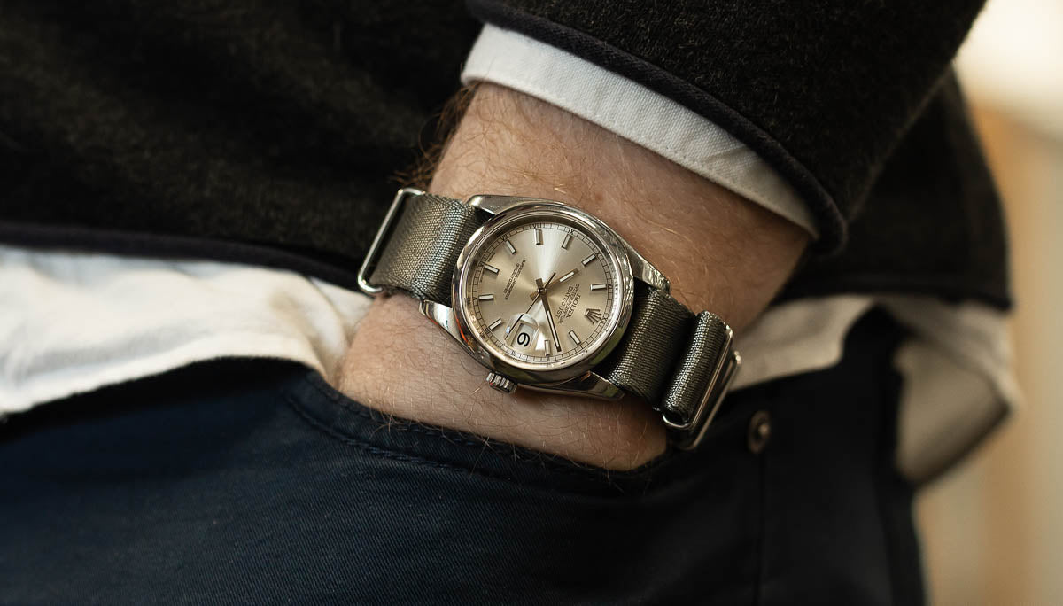 datejust on nato strap
