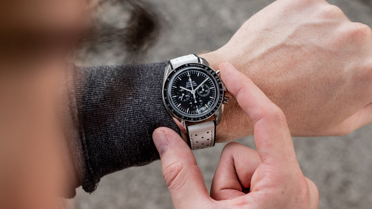 omega speedmaster professional rubber strap