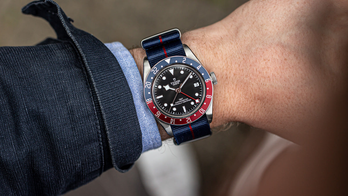 tudor gmt leather strap