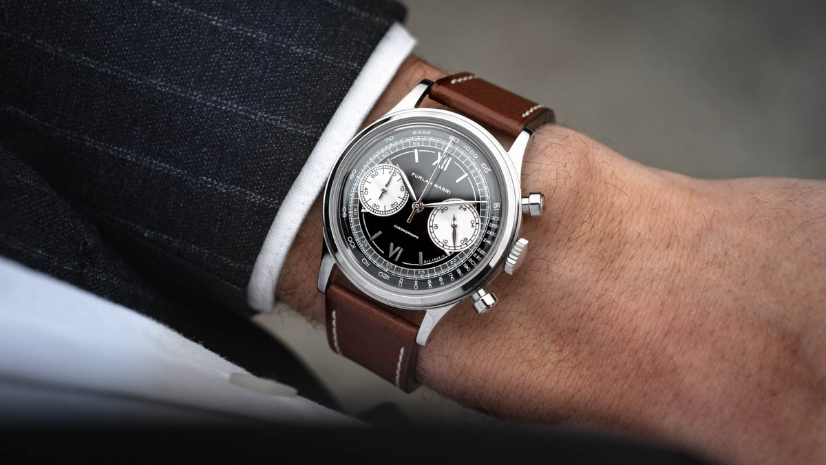 The Furlan Marri Chronograph on the wrist